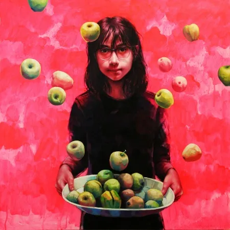 MEHMET YILMAZ tarafından 2025 yılında 120x120 cm ölçülerinde Tuval üzeri akrilik ve yağlı boya tekniği ile yapılmıştır.