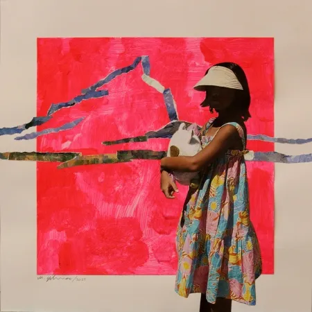 MEHMET YILMAZ tarafından 2025 yılında 50x50 cm ölçülerinde Kağıt üzeri karışık teknik tekniği ile yapılmıştır.