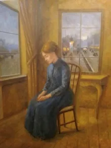 MELTEM TEKİN tarafından 2025 yılında 100x80 cm ölçülerinde Tuval üzeri yağlı boya tekniği ile yapılmıştır.