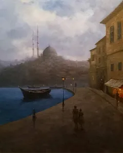 MELTEM TEKİN tarafından 2025 yılında 100x80  cm ölçülerinde Tuval üzeri yağlı boya tekniği ile yapılmıştır.