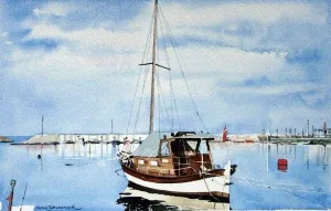 METİN SÖNMEZLER tarafından 2010 yılında 29x44 cm ölçülerinde Kağıt üzeri sulu boya tekniği ile yapılmıştır.