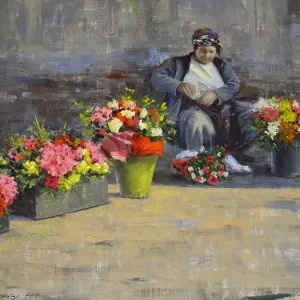 FATİH KARAKAŞ tarafından 2016 yılında 40x50 cm ölçülerinde Tuval üzeri yağlı boya tekniği ile yapılmıştır.