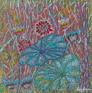 MURAT ÖZDOĞRU tarafından 2024 yılında 50x50 cm ölçülerinde Tuval üzeri akrilik boya tekniği ile yapılmıştır.