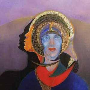 NECMETTİN ÖZLÜ tarafından 60x50 cm ölçülerinde Tuval üzeri yağlı boya tekniği ile yapılmıştır.