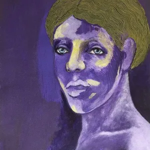 NECMETTİN ÖZLÜ tarafından 40x30 cm ölçülerinde Tuval üzeri akrilik boya tekniği ile yapılmıştır.