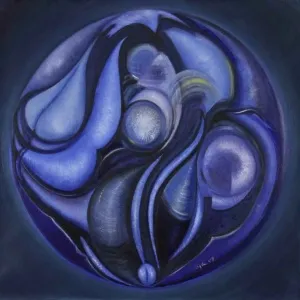 NECMETTİN ÖZLÜ tarafından 2009 yılında 100x100 cm ölçülerinde Tuval üzeri yağlı boya tekniği ile yapılmıştır.