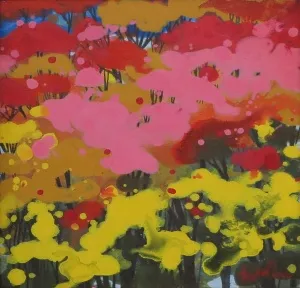 NİHAT KAHRAMAN tarafından 2016 yılında 20x20 cm ölçülerinde Duralit üzeri yağlı boya tekniği ile yapılmıştır.