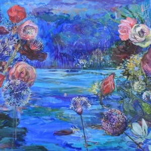 NİL KÖKEN tarafından 2013 yılında 80x100 cm ölçülerinde Tuval üzeri yağlı boya tekniği ile yapılmıştır.