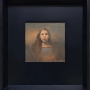 SERTAP YEĞİN tarafından 2025 yılında 15x15 cm ölçülerinde Duralit üzeri yağlı boya tekniği ile yapılmıştır.