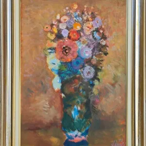 DURAN KARACA tarafından 2002 yılında 55x40 cm ölçülerinde Tuval üzeri yağlı boya tekniği ile yapılmıştır.