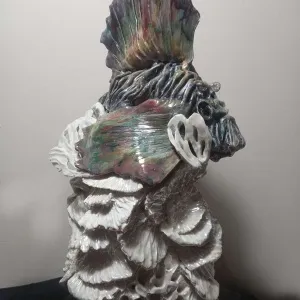 ORÇUN İLTER tarafından 2021 yılında 41x23x19 cm ölçülerinde Seramik elle şekillendirme 1200°C tekniği ile yapılmıştır.