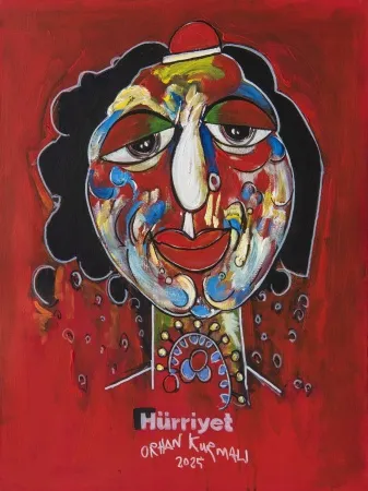 ORHAN KURMALI tarafından 2025 yılında 80x60 cm ölçülerinde Tuval üzeri akrilik boya tekniği ile yapılmıştır.