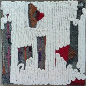 ÖZLEM ÇAL tarafından 2023 yılında 35x35 cm ölçülerinde Karışık teknik tekniği ile yapılmıştır.