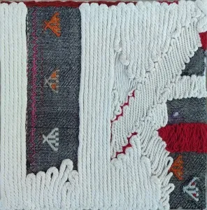 ÖZLEM ÇAL tarafından 2023 yılında 35x35 cm ölçülerinde Karışık teknik tekniği ile yapılmıştır.