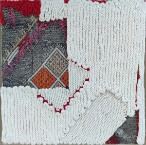 ÖZLEM ÇAL tarafından 2023 yılında 35x35 cm ölçülerinde Karışık teknik tekniği ile yapılmıştır.