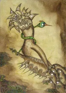 RAFET VAN tarafından 2008 yılında 70x90 cm ölçülerinde Tuval üzeri karışık teknik tekniği ile yapılmıştır.