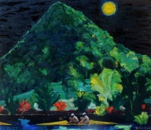 RESUL AYTEMÜR tarafından 2005 yılında 110x130 cm ölçülerinde Tuval üzeri yağlı boya tekniği ile yapılmıştır.