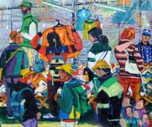 RESUL AYTEMÜR tarafından 2009 yılında 116x140 cm ölçülerinde Tuval üzeri yağlı boya tekniği ile yapılmıştır.