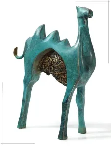 SADEGH ATHAM tarafından 35x27x10 cm ölçülerinde Bronz tekniği ile yapılmıştır.