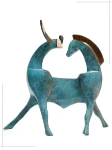 SADEGH ATHAM tarafından 30x20x26 cm ölçülerinde Bronz tekniği ile yapılmıştır.