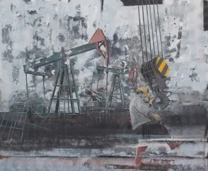 ŞAHİN DEMİR tarafından 2013 yılında 141x170 cm ölçülerinde Tuval üzeri yağlı boya tekniği ile yapılmıştır.