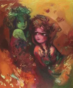 FİLİZ PELİT tarafından 2013 yılında 60x50 cm ölçülerinde Tuval üzeri yağlı boya tekniği ile yapılmıştır.