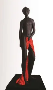 YILDIZ YILMAZ tarafından 2012 yılında 76x22x18 cm ölçülerinde Polyester Döküm tekniği ile yapılmıştır.