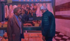 SANEM ALTAYLI tarafından 2025 yılında 50x80 cm ölçülerinde Tuval üzeri yağlı boya tekniği ile yapılmıştır.