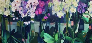 SANEM ALTAYLI tarafından 2025 yılında 50x100 cm ölçülerinde Tuval üzeri yağlı boya tekniği ile yapılmıştır.