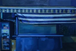 SANEM ALTAYLI tarafından 2025 yılında 50x70 cm ölçülerinde Tuval üzeri yağlı boya tekniği ile yapılmıştır.