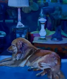 SANEM ALTAYLI tarafından 2025 yılında 40x50 cm ölçülerinde Tuval üzeri yağlı boya tekniği ile yapılmıştır.