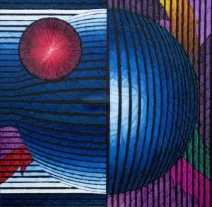 AHMET GÜNEŞTEKİN tarafından 2018 yılında 100x100 cm ölçülerinde Tuval üzeri yağlı boya tekniği ile yapılmıştır.