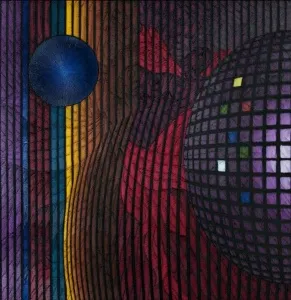 AHMET GÜNEŞTEKİN tarafından 2014 yılında 150x150 cm ölçülerinde Tuval üzeri yağlı boya tekniği ile yapılmıştır.