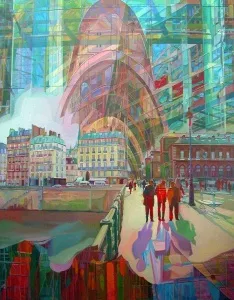 SELDA EREN tarafından 2012 yılında 146x114 cm ölçülerinde Tuval üzeri yağlı boya tekniği ile yapılmıştır.