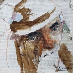 SEMA ÖCAL tarafından 20x20 cm ölçülerinde Tuval üzeri yağlı boya tekniği ile yapılmıştır.