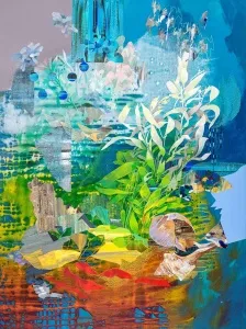 SEMİH KAPLAN tarafından 2016 yılında 160x120 cm ölçülerinde Tuval üzeri akrilik ve yağlı boya tekniği ile yapılmıştır.