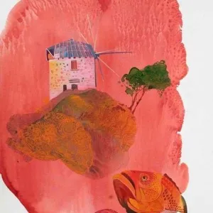 SEMİH KAPLAN tarafından 2011 yılında 56x40 cm ölçülerinde Kağıt üzeri sulu boya tekniği ile yapılmıştır.