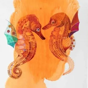 SEMİH KAPLAN tarafından 2011 yılında 56x38 cm ölçülerinde Kağıt üzeri sulu boya tekniği ile yapılmıştır.