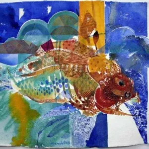 SEMİH KAPLAN tarafından 2008 yılında 70x100 cm ölçülerinde Kağıt üzeri sulu boya tekniği ile yapılmıştır.