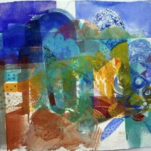 SEMİH KAPLAN tarafından 2008 yılında 70x100 cm ölçülerinde Kağıt üzeri sulu boya tekniği ile yapılmıştır.