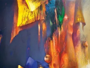 SERDAR LEBLEBİCİ tarafından 2011 yılında 90x120 cm ölçülerinde Tuval üzeri yağlı boya tekniği ile yapılmıştır.