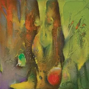 SERDAR LEBLEBİCİ tarafından 2011 yılında 20x20 cm ölçülerinde Tuval üzeri yağlı boya tekniği ile yapılmıştır.