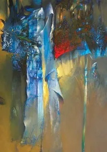 SERDAR LEBLEBİCİ tarafından 2010 yılında 100x70 cm ölçülerinde Tuval üzeri yağlı boya tekniği ile yapılmıştır.