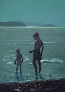 SERKAN ŞEN tarafından 2009 yılında 100x70 cm ölçülerinde Tuval üzeri yağlı boya tekniği ile yapılmıştır.