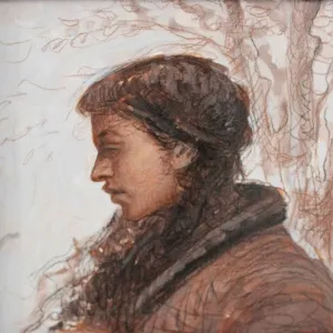 SERTAP YEĞİN tarafından 2017 yılında 30x30 cm ölçülerinde Tuval üzeri karışık teknik tekniği ile yapılmıştır.