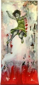 SEYDİ MURAT KOÇ tarafından 2008 yılında 175x75 cm ölçülerinde Tuval üzeri akrilik ve yağlı boya tekniği ile yapılmıştır.