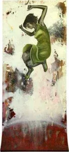 SEYDİ MURAT KOÇ tarafından 2008 yılında 175x75 cm ölçülerinde Tuval üzeri akrilik ve yağlı boya tekniği ile yapılmıştır.