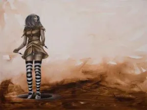 SEYDİ MURAT KOÇ tarafından 2008 yılında 150x200 cm ölçülerinde Tuval üzeri akrilik ve yağlı boya tekniği ile yapılmıştır.