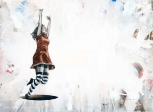 SEYDİ MURAT KOÇ tarafından 2008 yılında 150x200 cm ölçülerinde Tuval üzeri akrilik ve yağlı boya tekniği ile yapılmıştır.