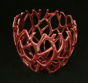 SEYHAN YILMAZ tarafından 2017 yılında 12.5x13 cm ölçülerinde Vakumlu Kil, Torna ile Şekillendirme, 1000 °C tekniği ile yapılmıştır.